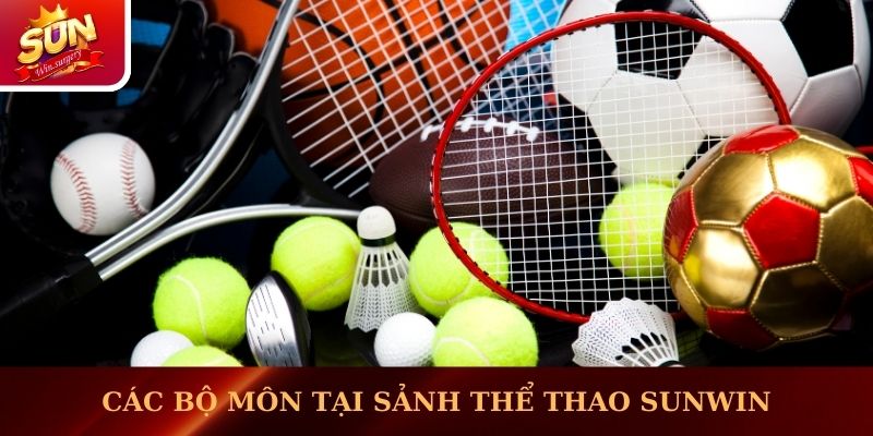 Các bộ môn tại sảnh thể thao Sunwin    